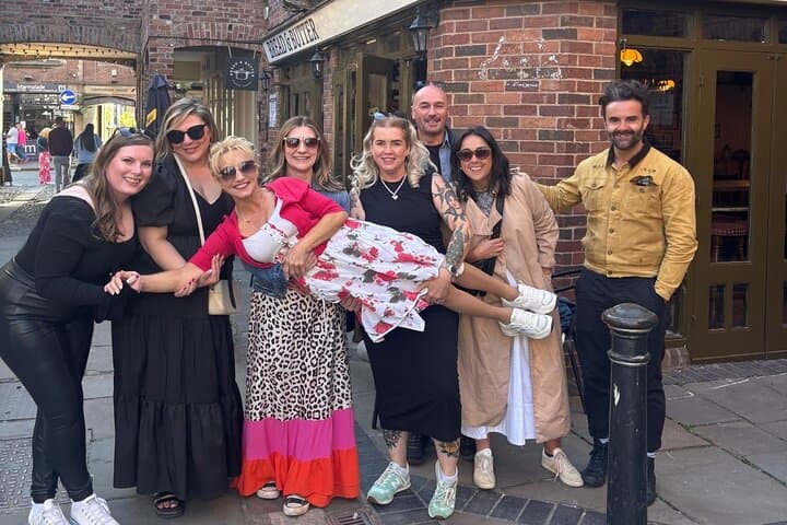 Food Tour in Chester with Chester's best food, drink, sightseeing, history tales and fun!
