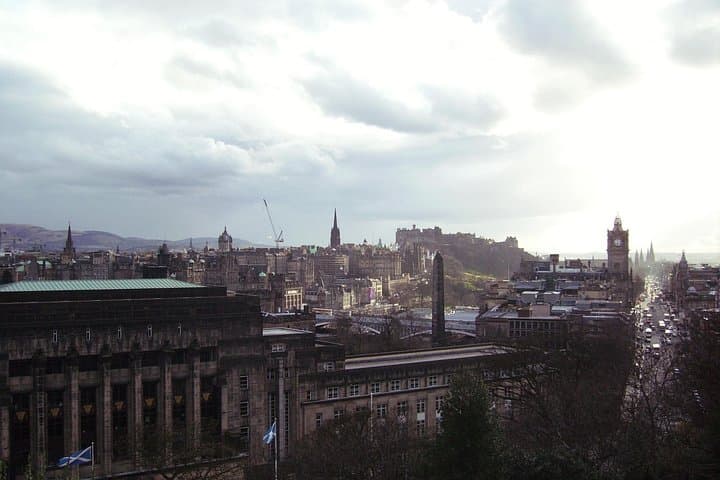 From one of the best vantage points in Edinburgh