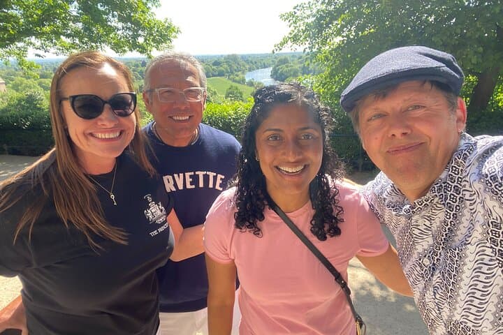 End of tour, looking out over Richmond Hill