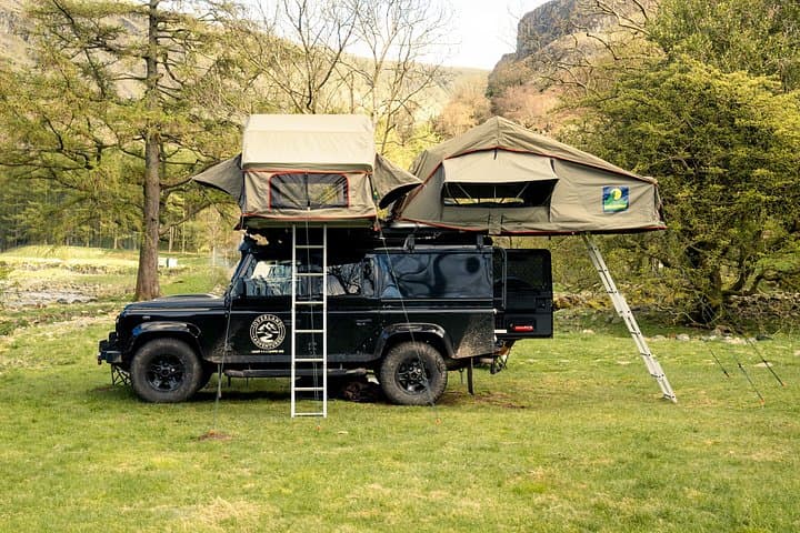 Hire Land Rover Defender Camper To Tour Northumberland and Beyond