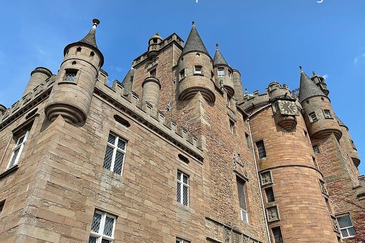 Glamis castle , Scotland , haunted castles tour Scotland