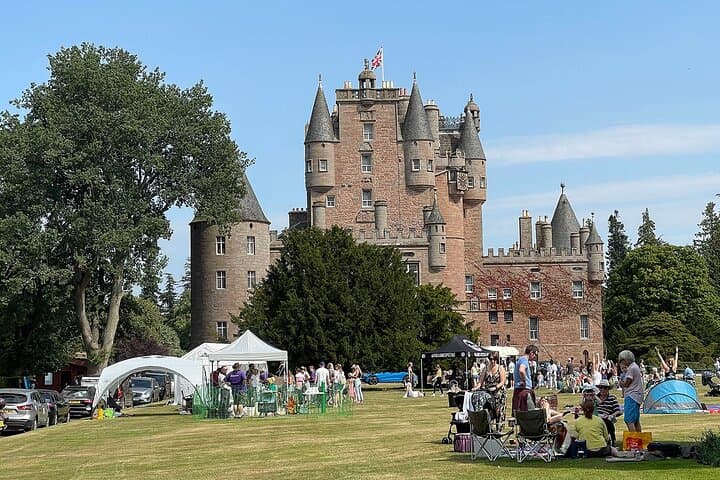 Glamis castle , Scotland , haunted castles tour Scotland