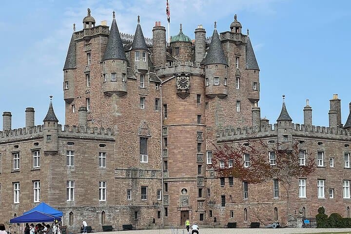 Glamis castle , Scotland , haunted castles tour Scotland