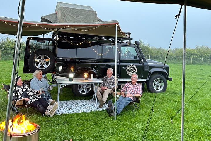Hire Land Rover Defender Camper To Tour Northumberland and Beyond