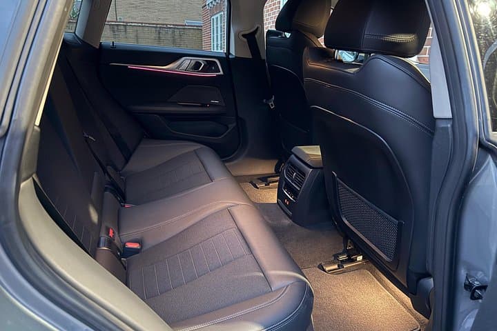 Saloon/Sedan Interior with ample Leg Space