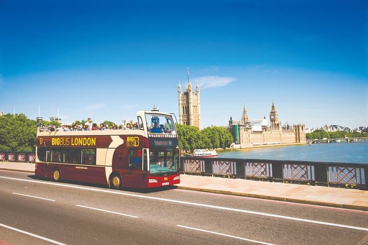 London Eye Ticket, Big Bus Hop-on Hop-Off Tour and Thames Cruise