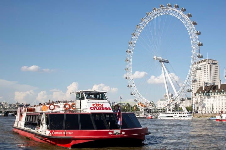 London Eye Ticket, Big Bus Hop-on Hop-Off Tour and Thames Cruise