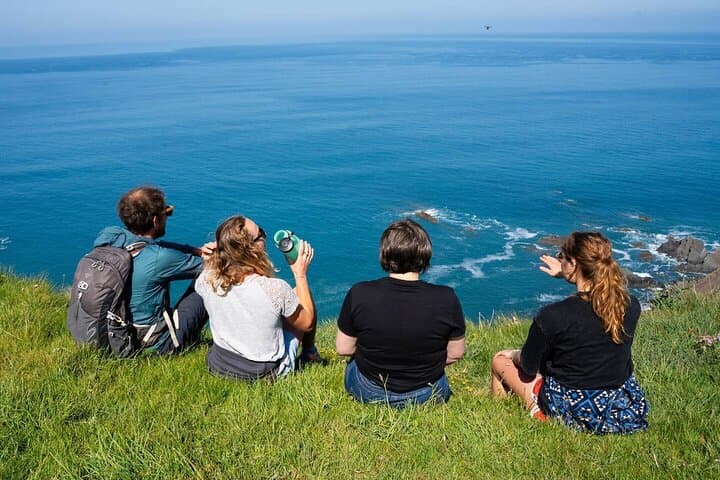 Take a moment to enjoy the stunning clifftop views
