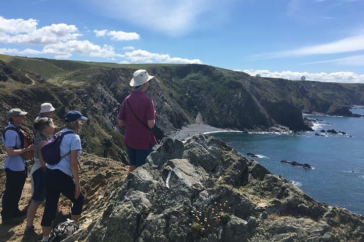 Guided walk on the remote and wild North Cornish coast