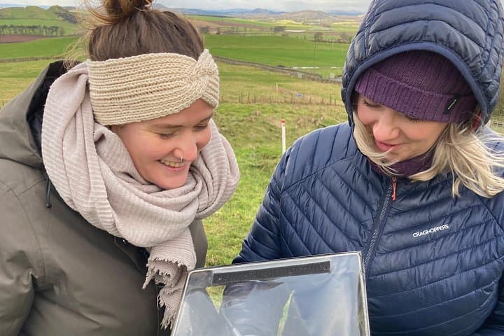 Recording the remains of a monument
