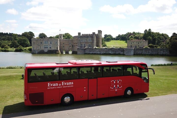Leeds Castle, Canterbury Cathedral and Cliffs of Dover Day Trip
