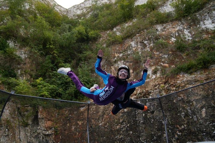 Outdoor Wind Tunnel Skydiving Experience in Kent