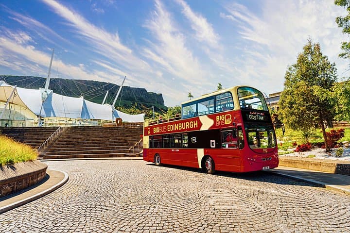 Big Bus Edinburgh Hop-On Hop-Off City and Britannia Bus Tour