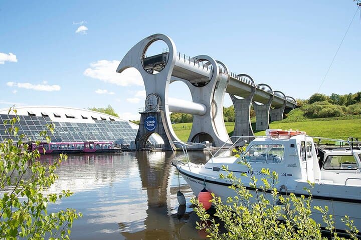 half day tours of the Falkirk wheel from Edinburgh