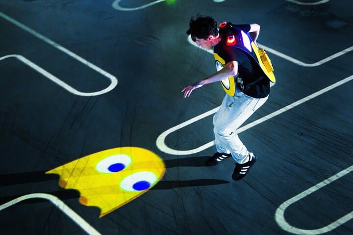 Experience to Play PAC MAN in Real Life