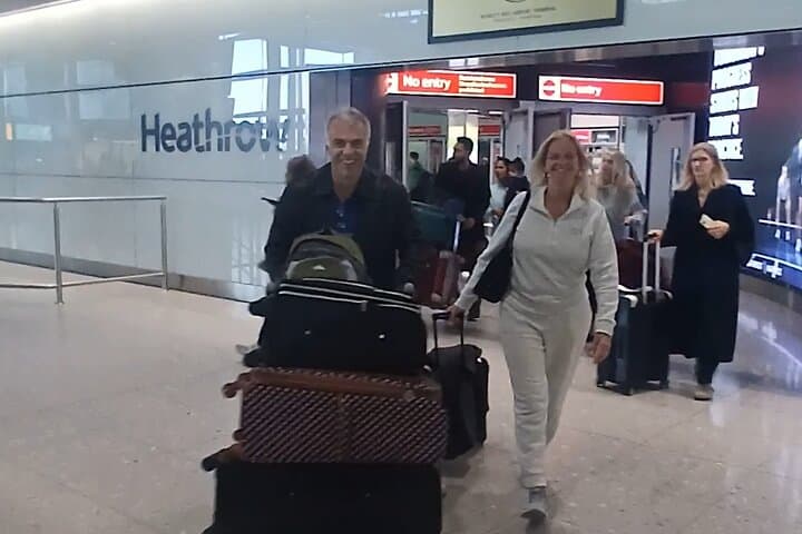 Elke & Alex finally in London