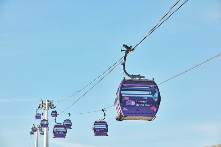 London Cable Car: Soaring above the River Thames Round Trip
