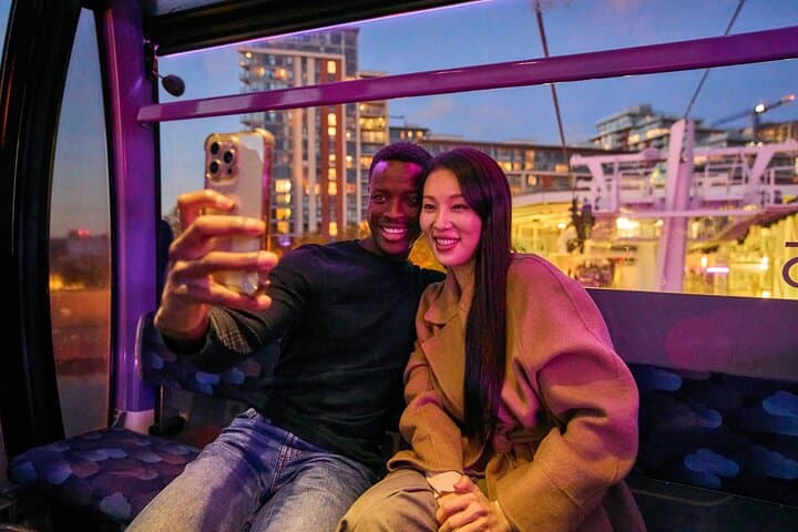 London Cable Car: Soaring above the River Thames Round Trip
