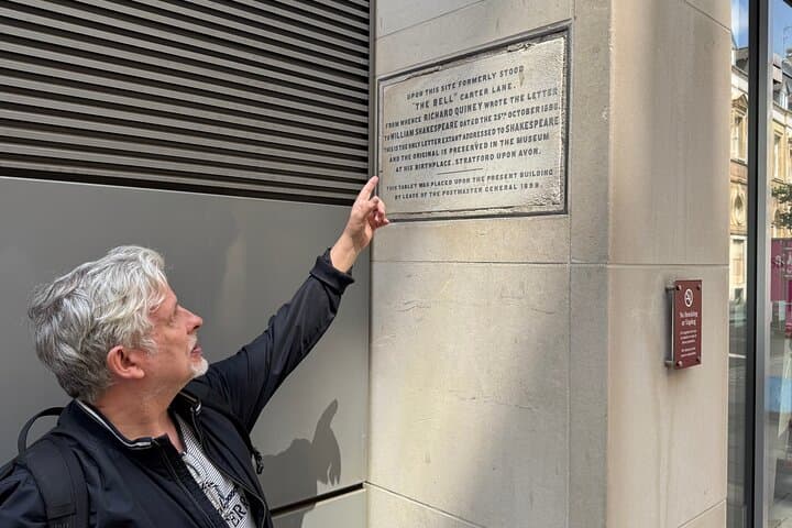 Shakespeare London Walking Tour
