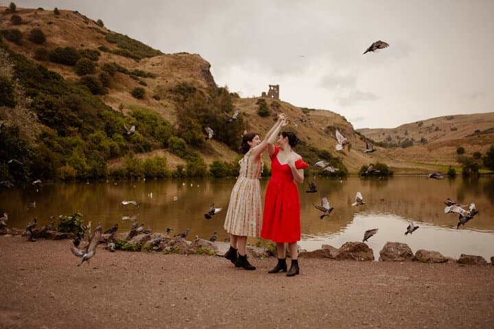 Anniversary, Holyrood park, Edinburgh