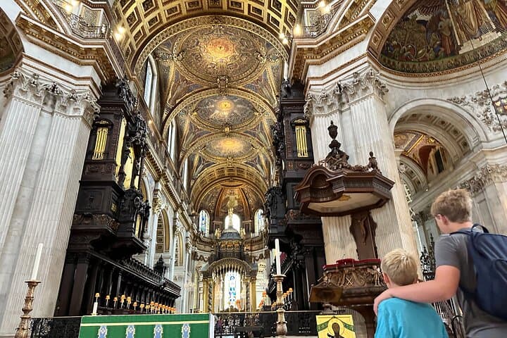 The splendor of the interior