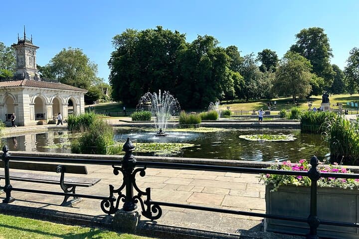 Beautiful Gardens with water fountains