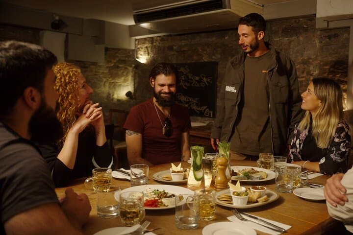 Food experience in a Hidden Wine Cellar in Edinburgh