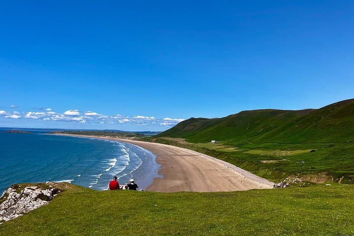 Cardiff/Swansea: Gower Peninsula's Cliffs & Mumbles Day Tour