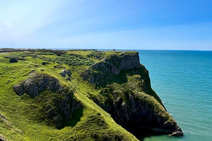 Cardiff/Swansea: Gower Peninsula's Cliffs & Mumbles Day Tour