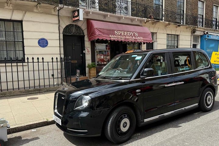 Private London 3 hour Sherlock Locations Tour by Black Taxi