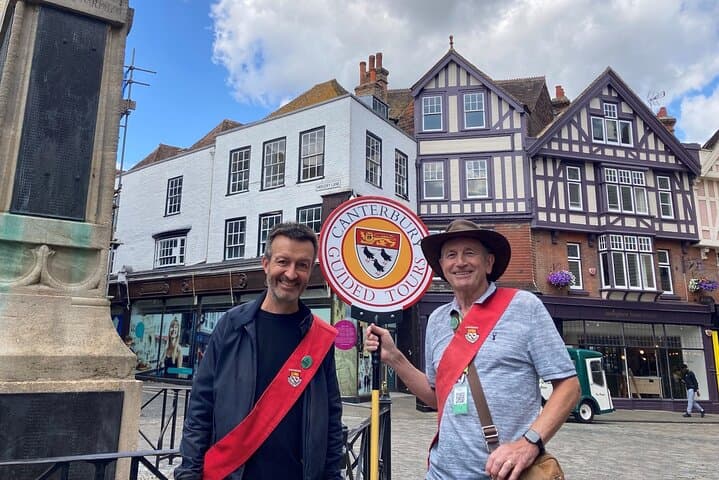 Look out for our guides wearing a red sash!
