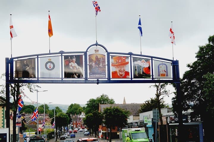 Orange arch on the Shankill.