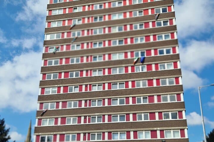 Divis Tower on the Falls Road