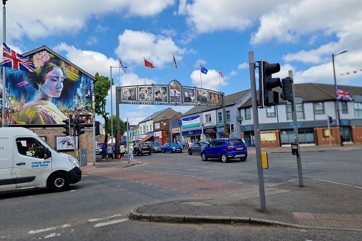 Orange arch on the Shankill.