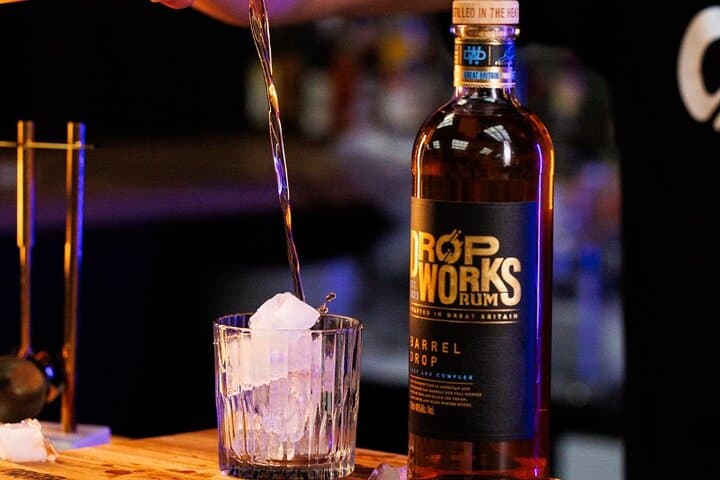 Relax and enjoy the DropWorks drinks while the team pour you their world first products all made at the DropWorks Distillery