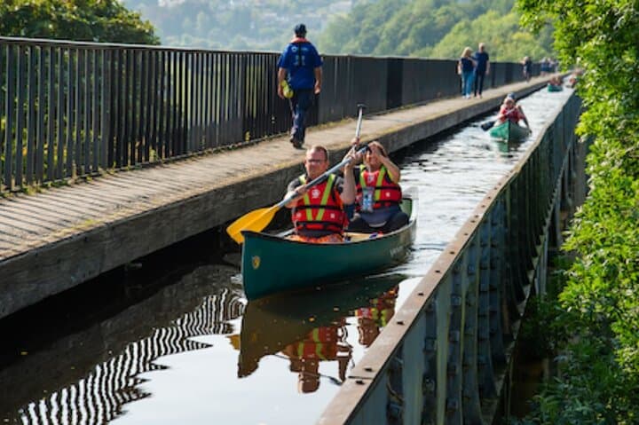 Our small-group guided tours over the Pontcysyllte Aqueduct offer unbeatable views, expert support, and a true local adventure.