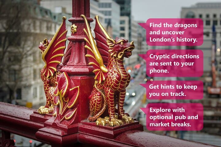 Cryptic directions are sent to your phone.