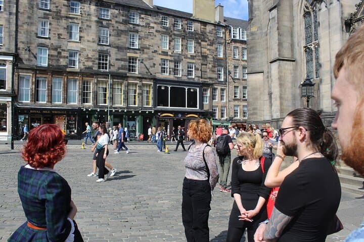 Tour in progress at St Giles Cathedral