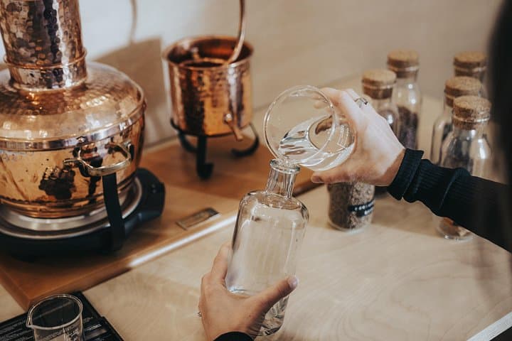 Take home a full size 70cl bottle of your own creation