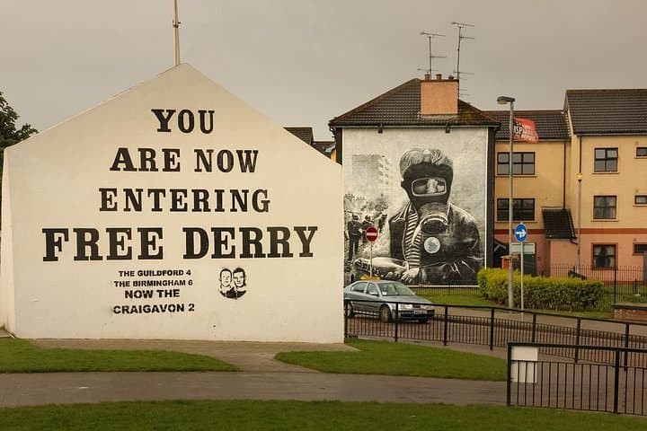 Derry Bloody Sunday The Troubles Self Guided Audio Walking Tour