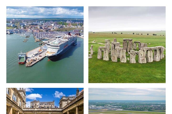 Southampton Cruise Transfer via Stonehenge & Bath Tour to London