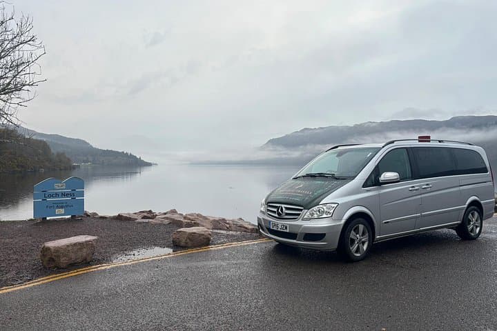 The Minnie Van at Loch Ness