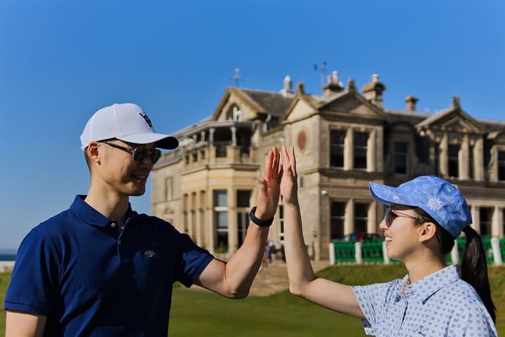 Premium Golf Photo Experience in St Andrews Old Course