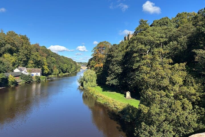 View from Prebends Bridge showing the World Heritage site
