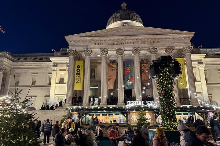 London Christmas Magic Lights Tour in German