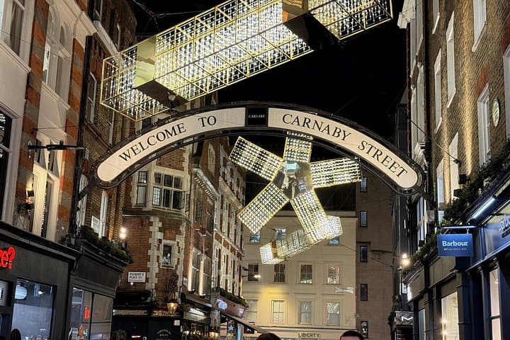 London Christmas Magic Lights Tour in German