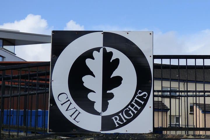 Civil Rights emblem.