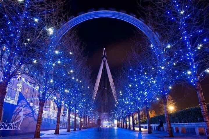 London Christmas Lights Night Tour with Live Guide
