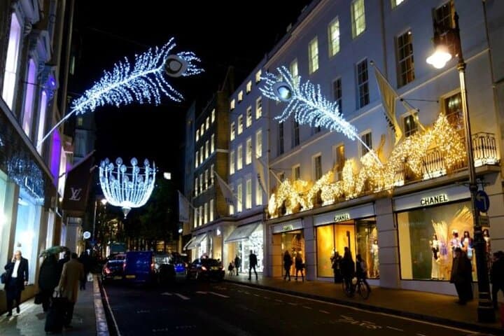 London Christmas Lights Night Tour with Live Guide