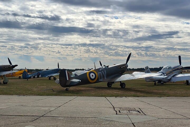 Duxford IWM Air Museum & Airfield Private Car Easy London Pickup